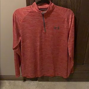 Men’s Under Armour heatgear 1/4 zip long-sleeve